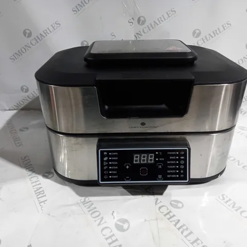 BOXED COOK'S ESSENTIALS GRILL & AIRFRYER 5.5L