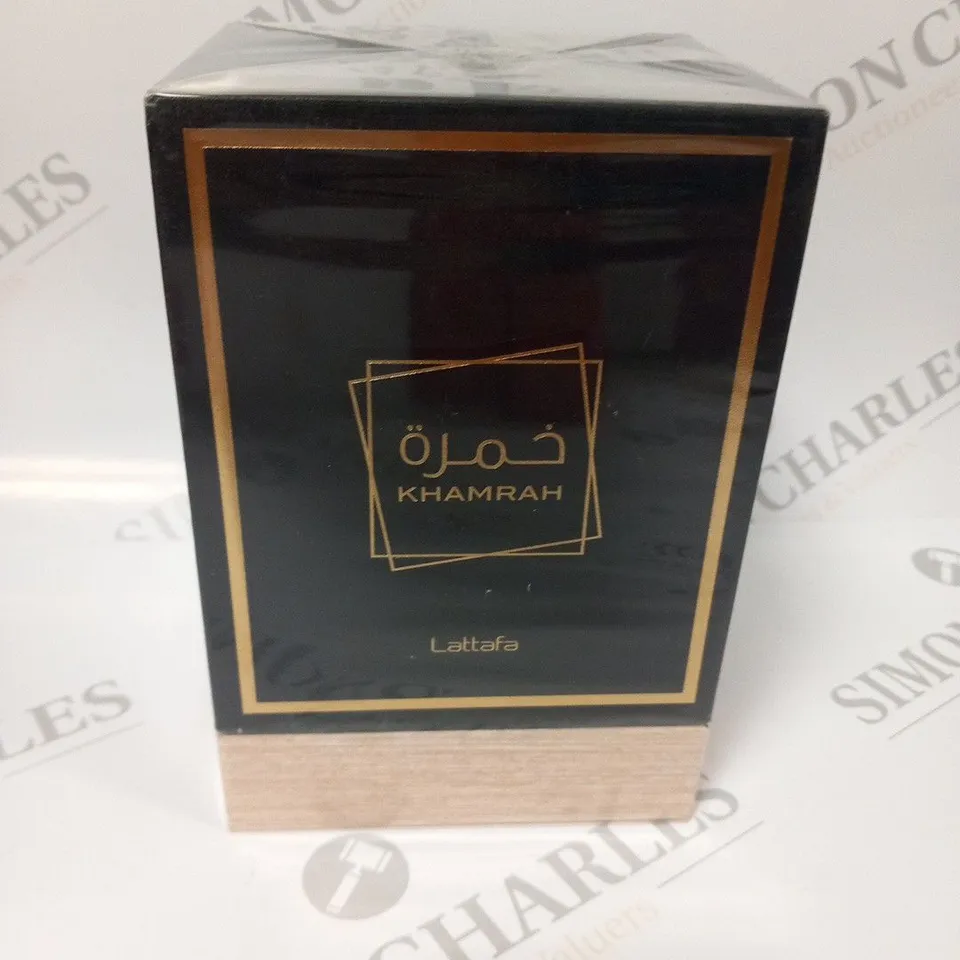 BOXED AND SEALED KHAMRAH LATTAFA EAU DE PARFUM 100ML