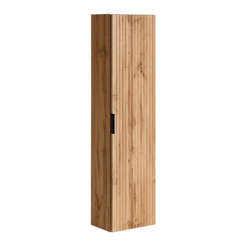 BOXED NOELTON 35cm W X 140cm H X 25cm D TALL BATHROOM CABINET (1 BOX)