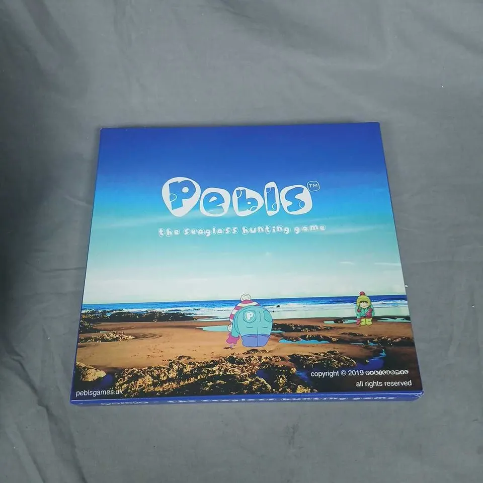 PEBLS BOARD GAME – BLUE SEASIDE ARTWORK