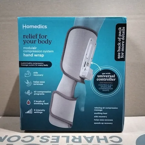 BOXED AS NEW HOMEDICS HAND WRAP