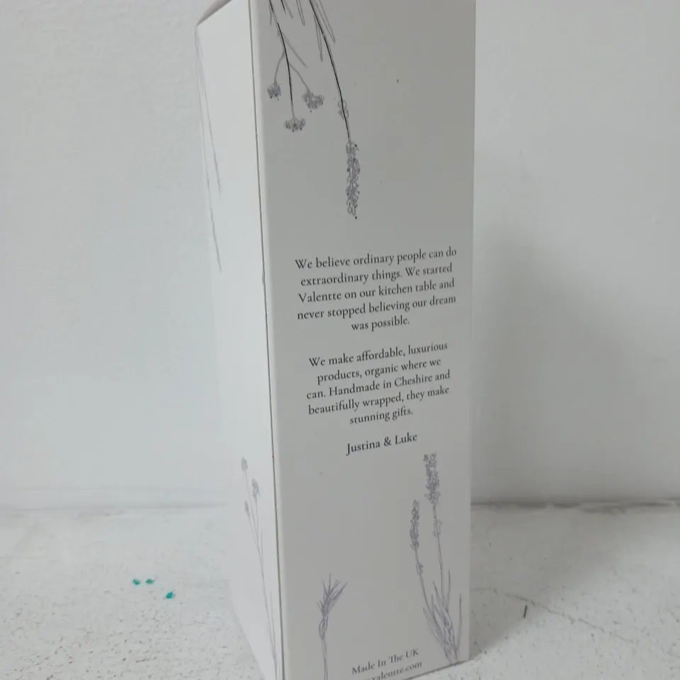 VALETTE LONDON BERGAMOT & LEMON REED DIFFUSER