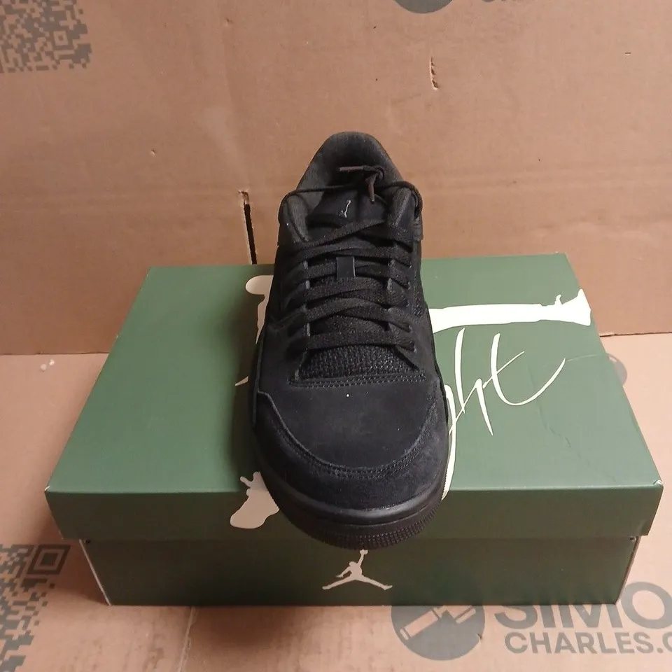 NIKE JORDAN FLIGHT BLACK TRAINERS BOXED SIZE 10