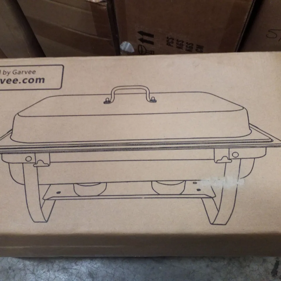 BOXED GARVEE CHAFING DISHES 2 SET - ROSE GOLD