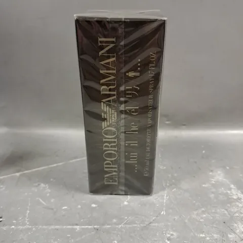 BOXED AND SEALED EMPORIO ARMANI HE EAU DE TOILETTE 50ML