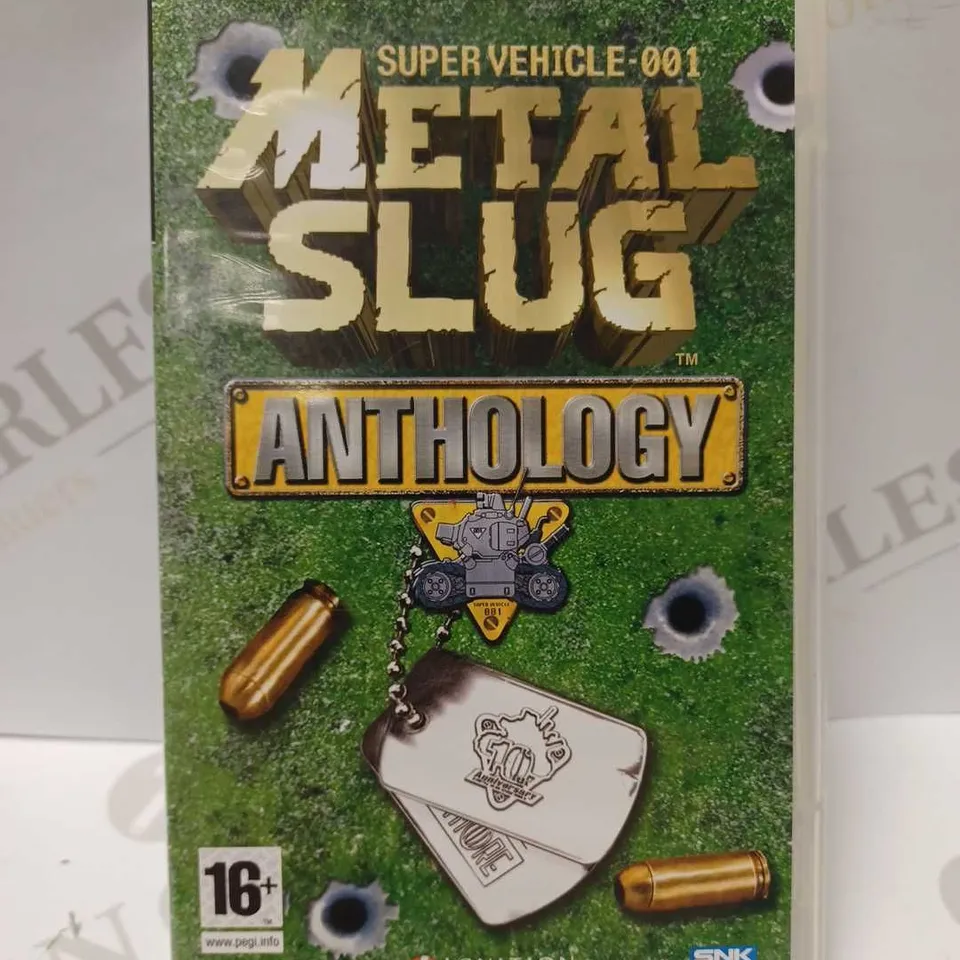 PSP METAL SLUG ANTHOLOGY