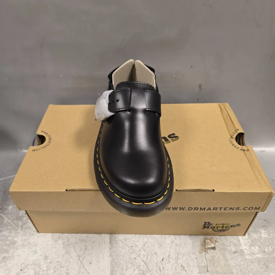 BOXED PAIR OF DR MARTENS JORGE II SHOES IN BLACK - 4