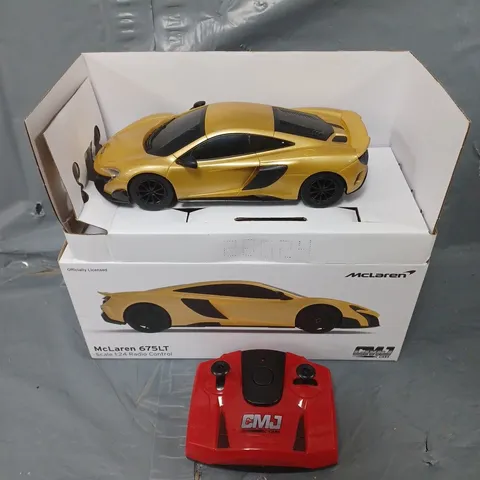 BOXED MCLAREN 675LT RC CAR