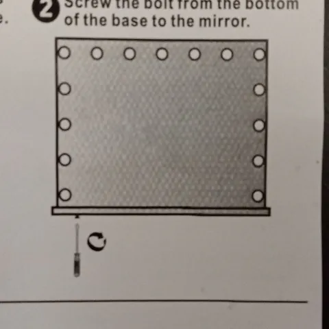 BOXED GRANDMA SHARK HOLLYWOOD MAKEUP MIRROR FOR DRESSING TABLE