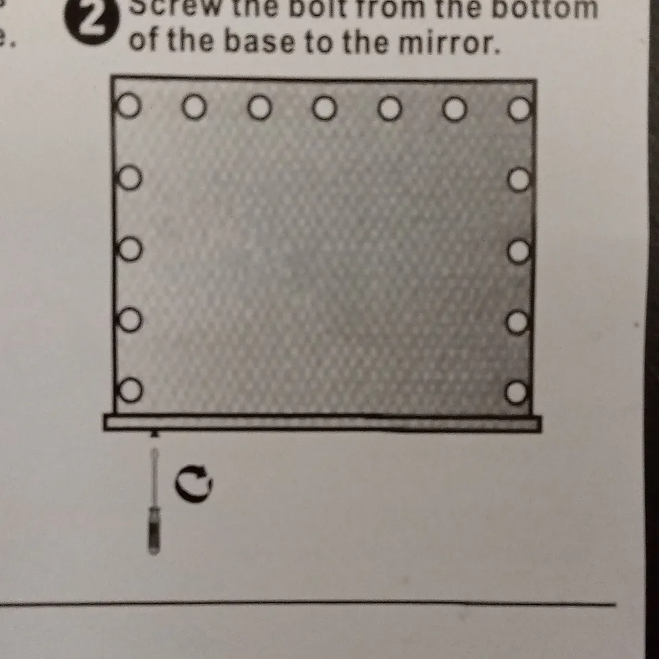 BOXED GRANDMA SHARK HOLLYWOOD MAKEUP MIRROR FOR DRESSING TABLE