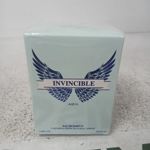 BOXED AND SEALED LOVALI INVINCIBLE AQUA EAU DE PARFUM 100ML