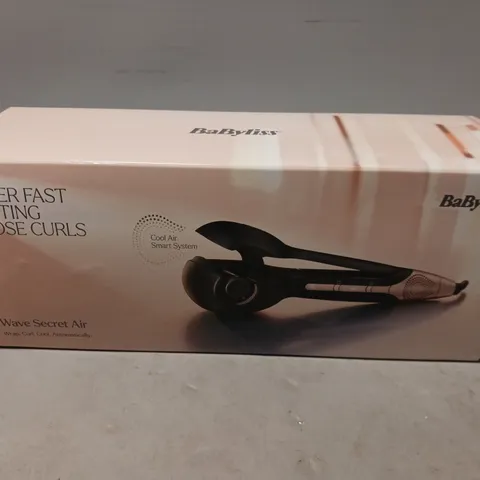 BOXED BABYLISS WAVE SECRET AIR