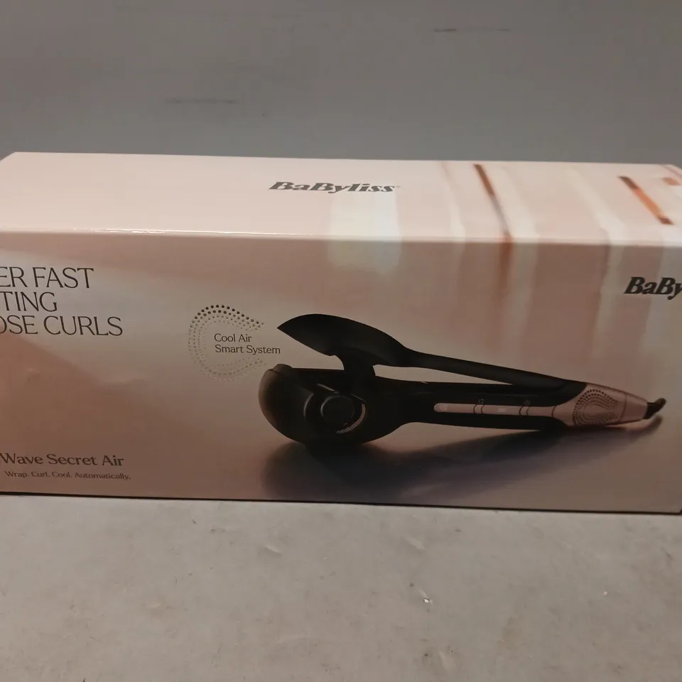 BOXED BABYLISS WAVE SECRET AIR