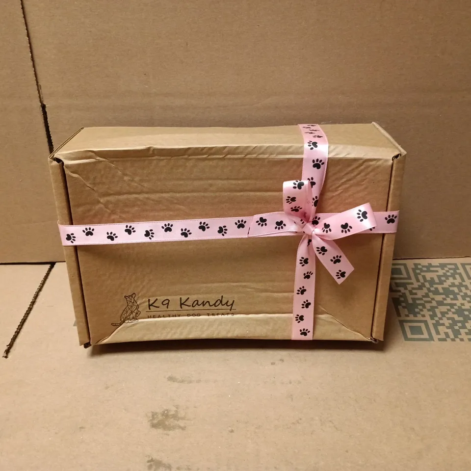 K9 KANDY HEALTHY DOG TREATS 16 WEEKS+ COMPLIMENTARY DOG FOOD "GET WELL SOON BOX"