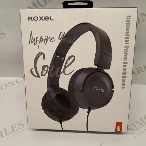 BRAND NEW BOXED ROXEL INSPIRE YOUR SOUL LIGHTWEIGHT STEREO HEADPHONES