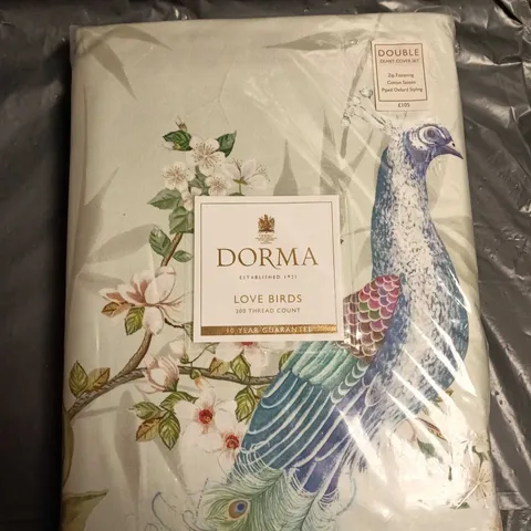 DORMA LOVE BIRDS DOUBLE DUVET COVER SET