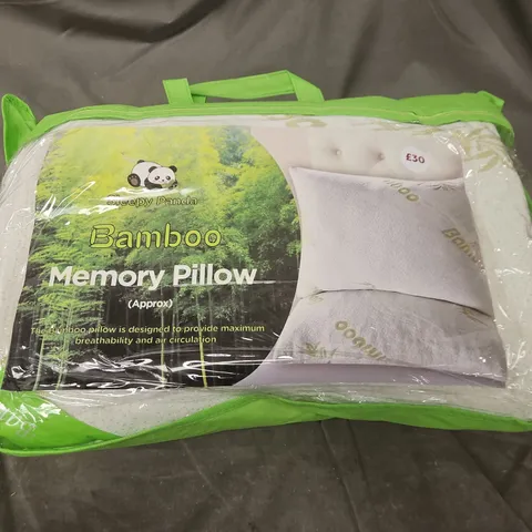 SLEEPY PANDA BAMBOO MEMORY PILLOW