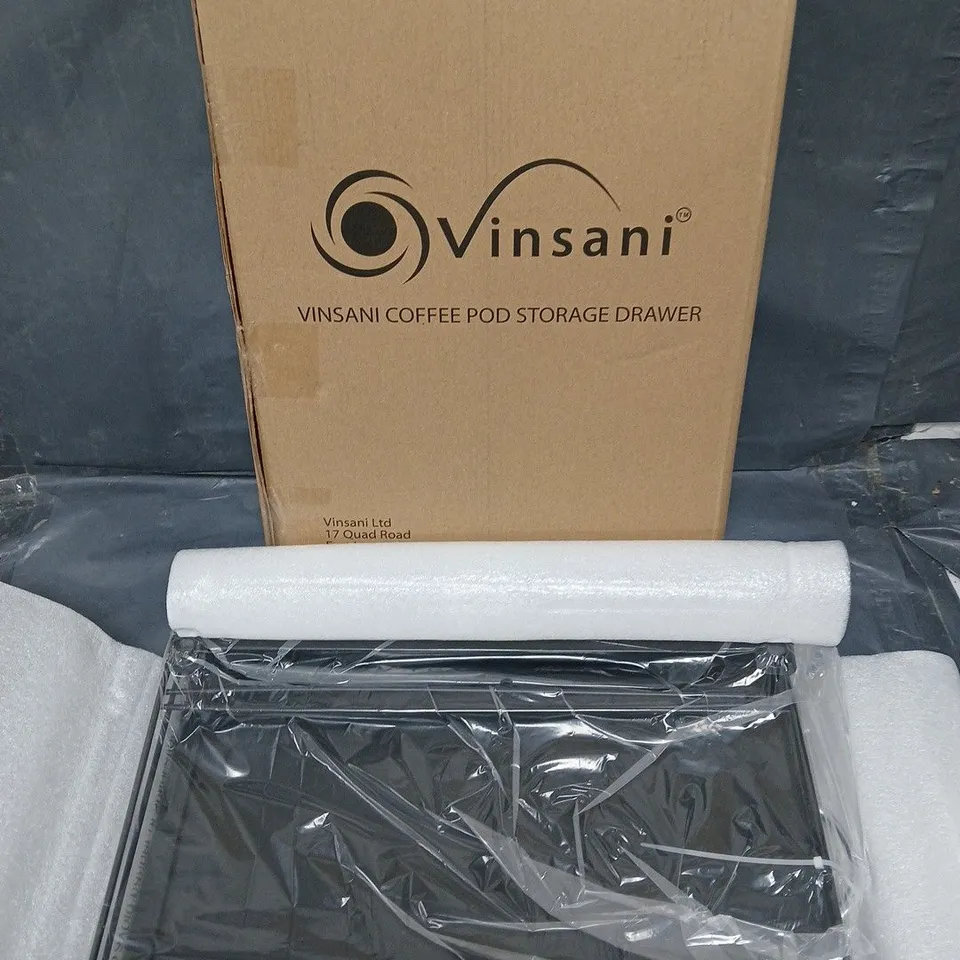 VINSANI COFFEE POD STORAGE DRAWER 