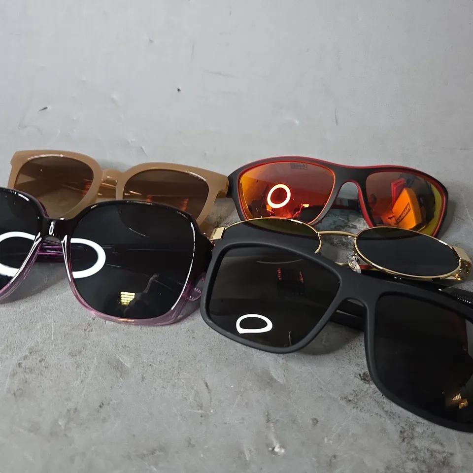 APPROXIMATELY 13 ASSORTED VISION CARE ITEMS TO INCLUDE - EYEWEAR GLASSES , CARRY CASES , SUNGLASSES 
