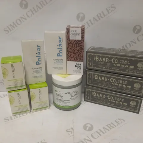 LOT TO CONTAIN APPROX. 10 X ASSORTED BEAUTY PRODUCTS, INCLUDES SOAP, CLAY MASK, TEA TREE HAIR OIL ETC