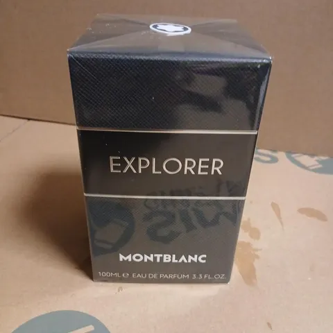 BOXED AND SEALED MONT BLANC EXPLORER EAU DE PARFUM 100ML