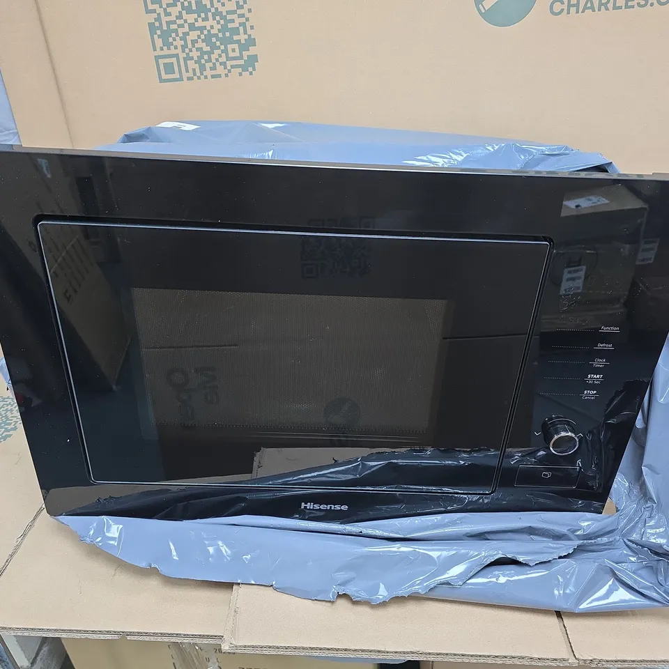 HISENSE INTEGRATED MICROWAVE OVEN WITH GRILL HB25MOBX7GUK RRP £219