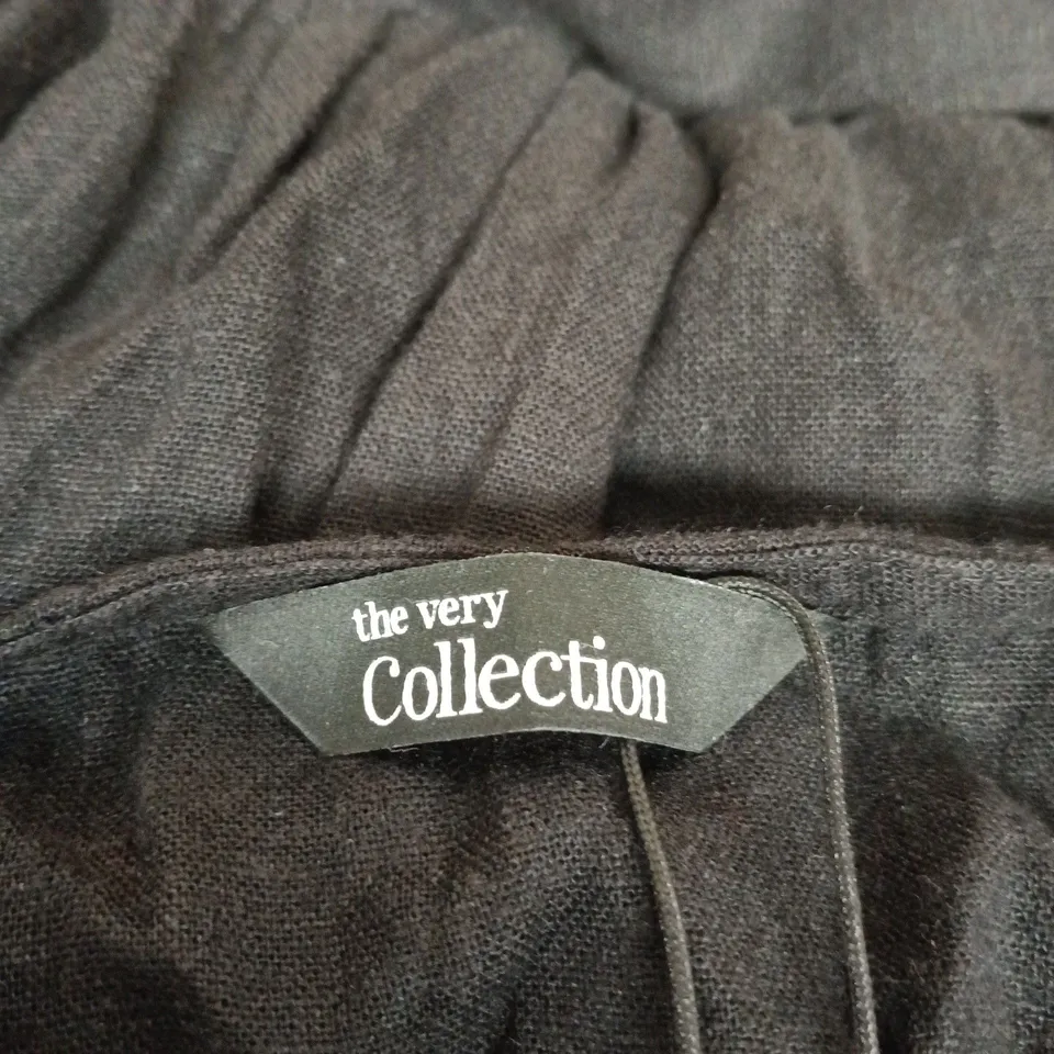 THE VERY COLLECTION BLACK MAXI DRESS, UK SIZE 16