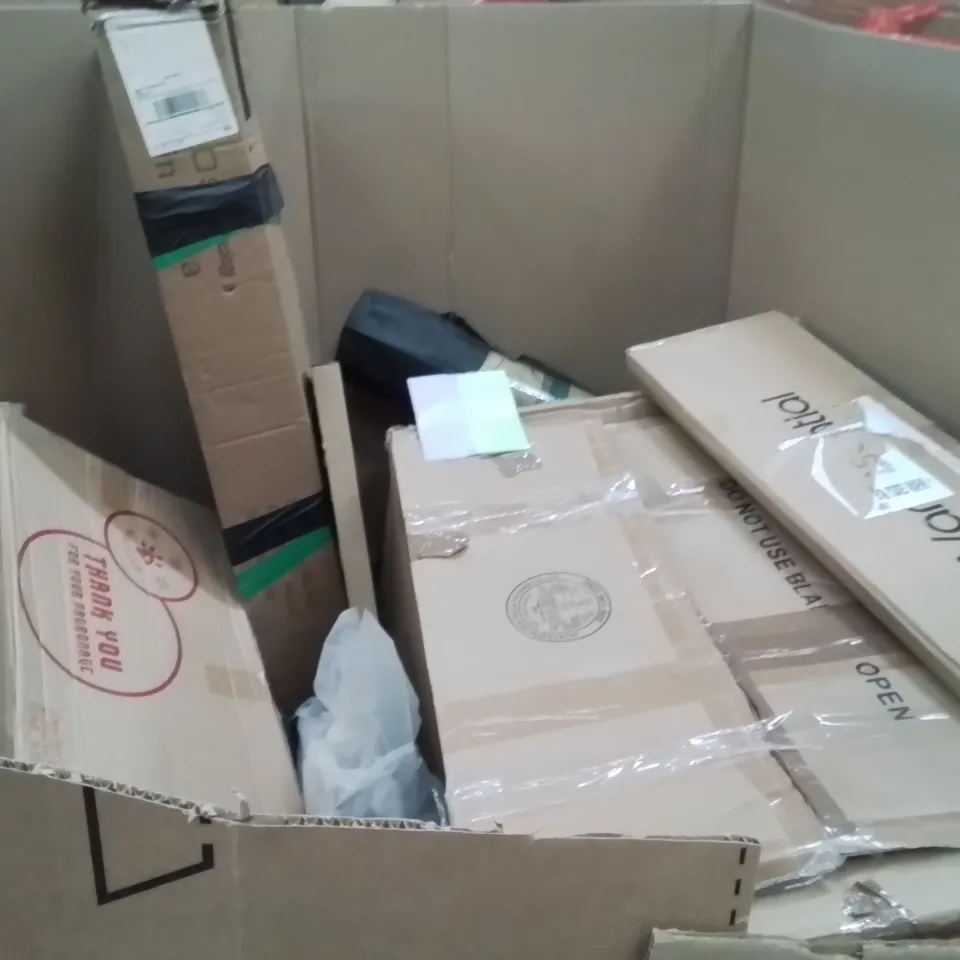 PALLET OF ASSORTED HOUSEHOLD GOODS AND PRODUCTS TO INCLUDE;YOGA MAT,PICTURE FRAMES,PLANT CADDY 