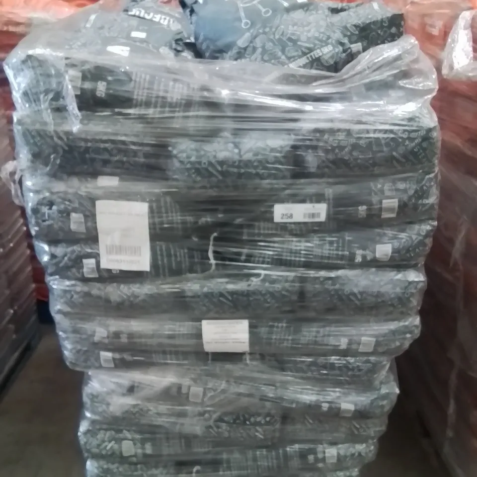 PALLET CONTAINING APPROXIMATELY 100 BRAND NEW BARBECUE CHARCOAL BRIQUETTE BAGS