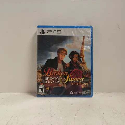 BROKEN SWORD SHADOWS OF THE TEMPLARS REFORGED PLAYSTATION 5 VIDEO GAME
