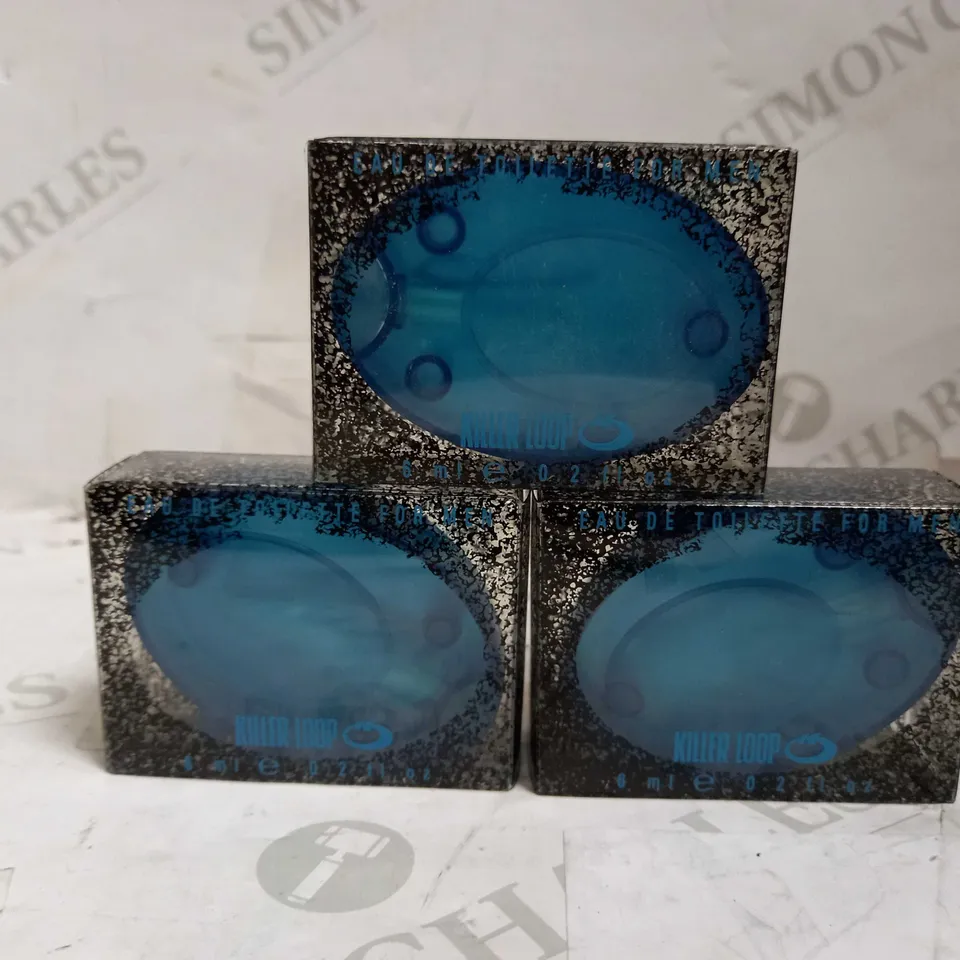 LOT OF APPROXIMATELY 14 KILLER LOOP EDT FOR MEN (14 X 6ML)