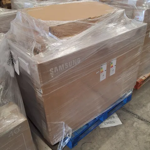 PALLET CONTAINING 9 ASSORTED DAMAGED TVS