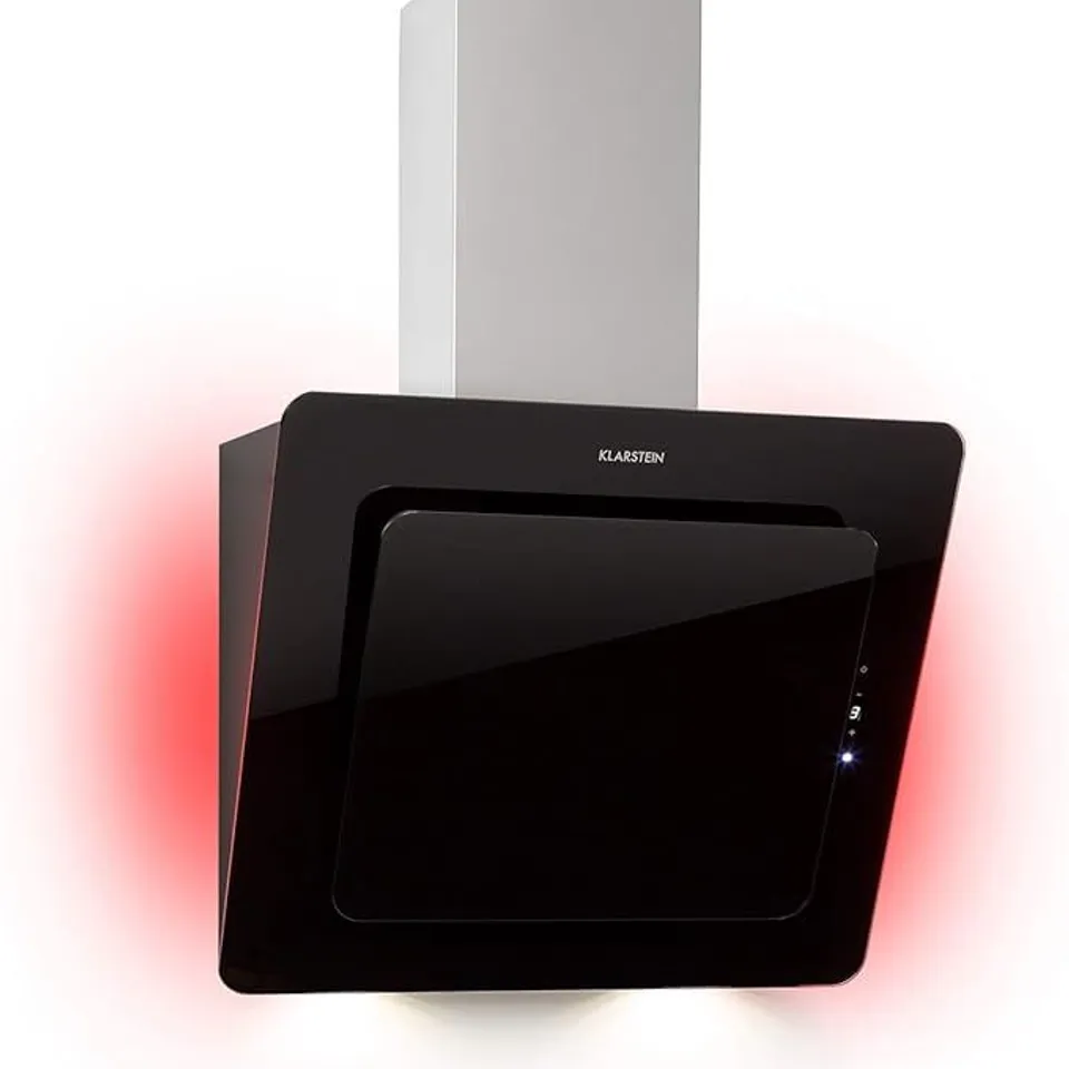 BOXED KLARSTEIN HELENA HEAD-FREE ANGLED EXTRACTOR HOOD