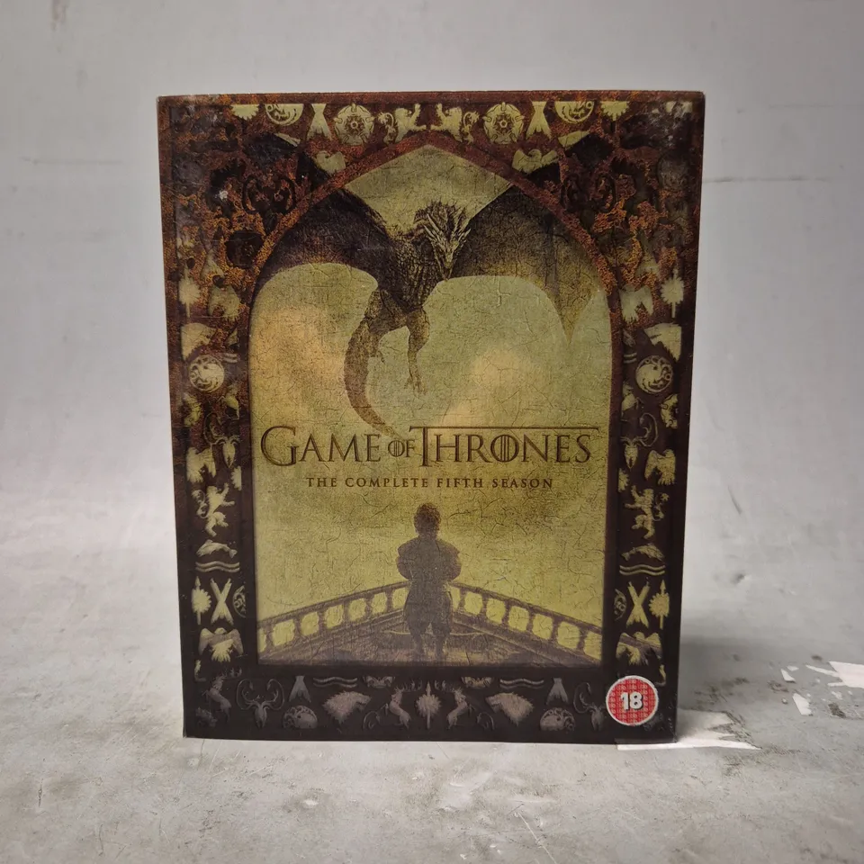 BOXED GAME OF THRONES THE COMPLETE FIFTH SEASON 
