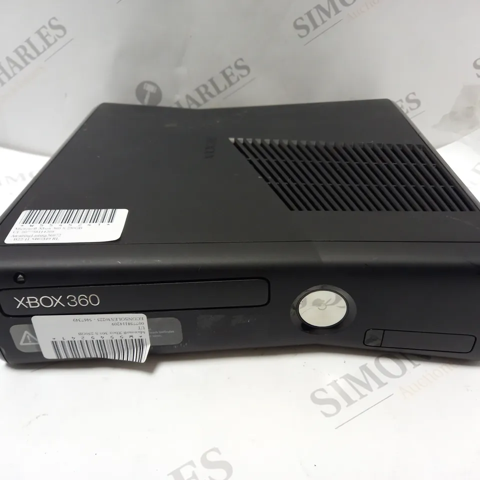 MICROSOFT XBOX 360 S IN BLACK