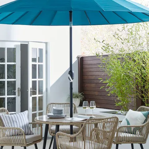 SHANGHAI PARASOL TEAL