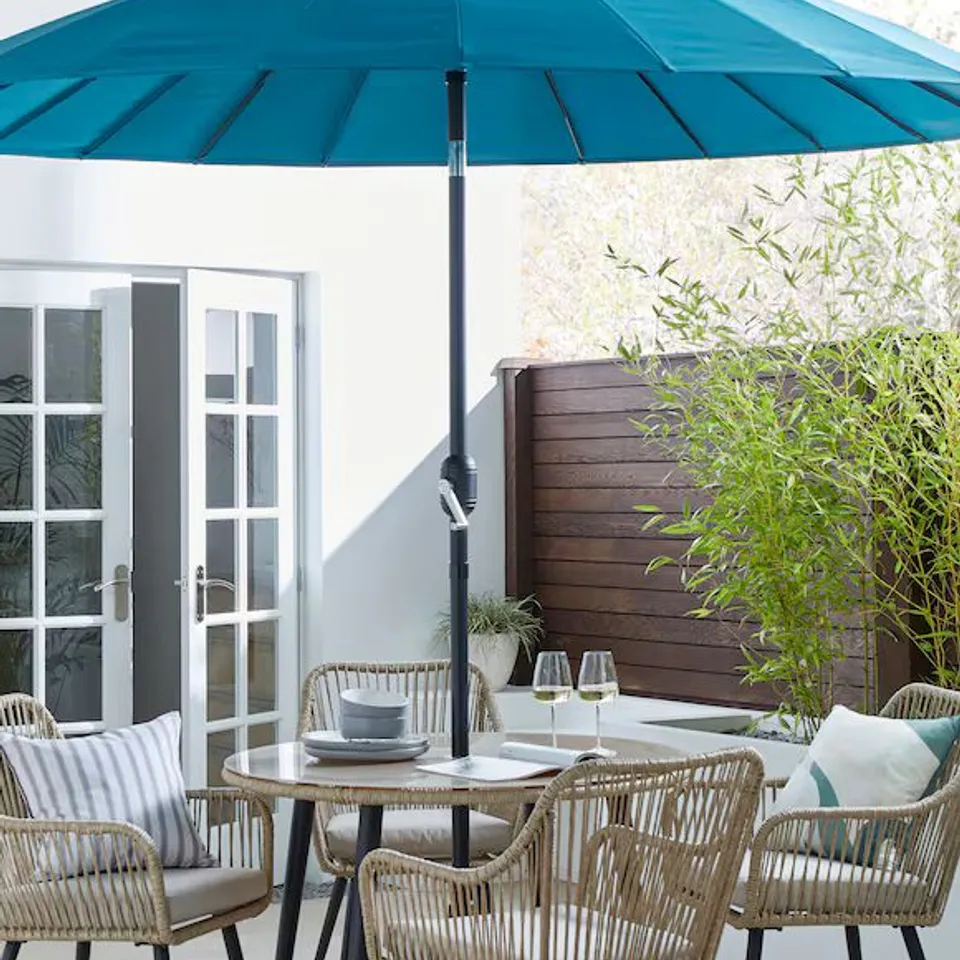 SHANGHAI PARASOL TEAL