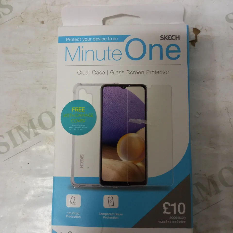 LOT OF 20 MINUTE ONE CLEAR CASE & SCREEN PROTECTOR KITS FOR SAMSUNG GALAXY A32 5G