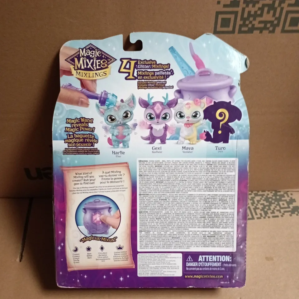 MAGIC MIXIES MIXLINGS 4-PACK – MINI FIGURES WITH POTION JAR & WAND (BOXED)