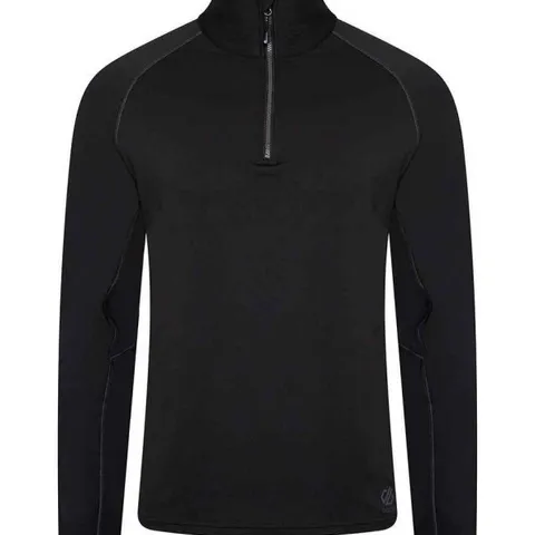 BRAND NEW DARE2B FUSER 1/4 ZIP CORE STRETCH TOP IN BLACK - XXL