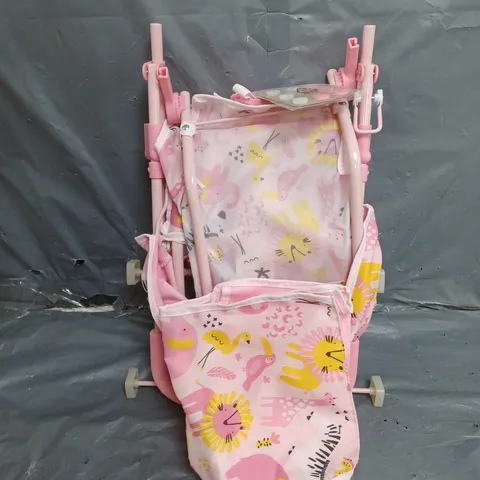 JUNIOR DOLL TWIN STROLLER AND BAG