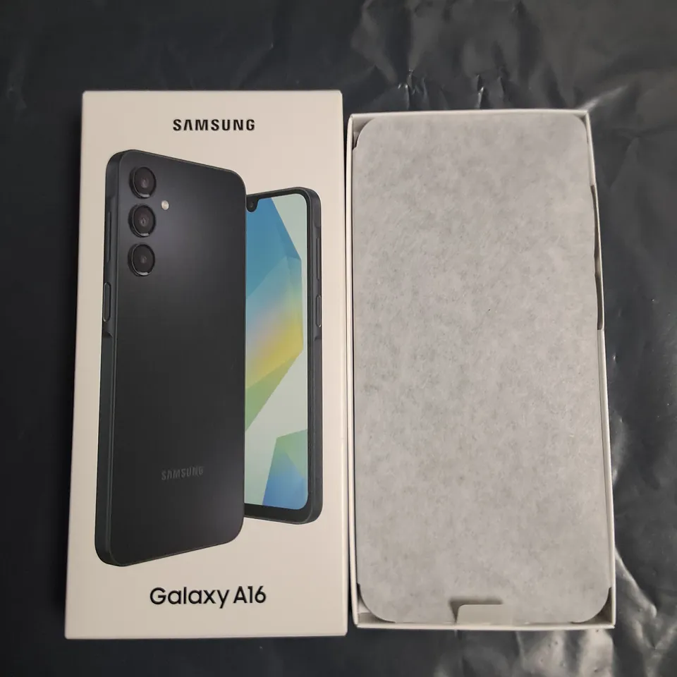 BOXED SAMSUNG GALAXY A16 128GB IN BLACK - SM-A165F