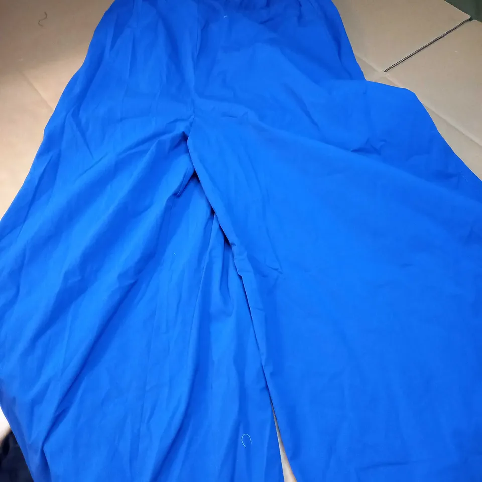 COS ROYAL BLUE WIDE LEGGED JUMPSUIT - SIZE 14