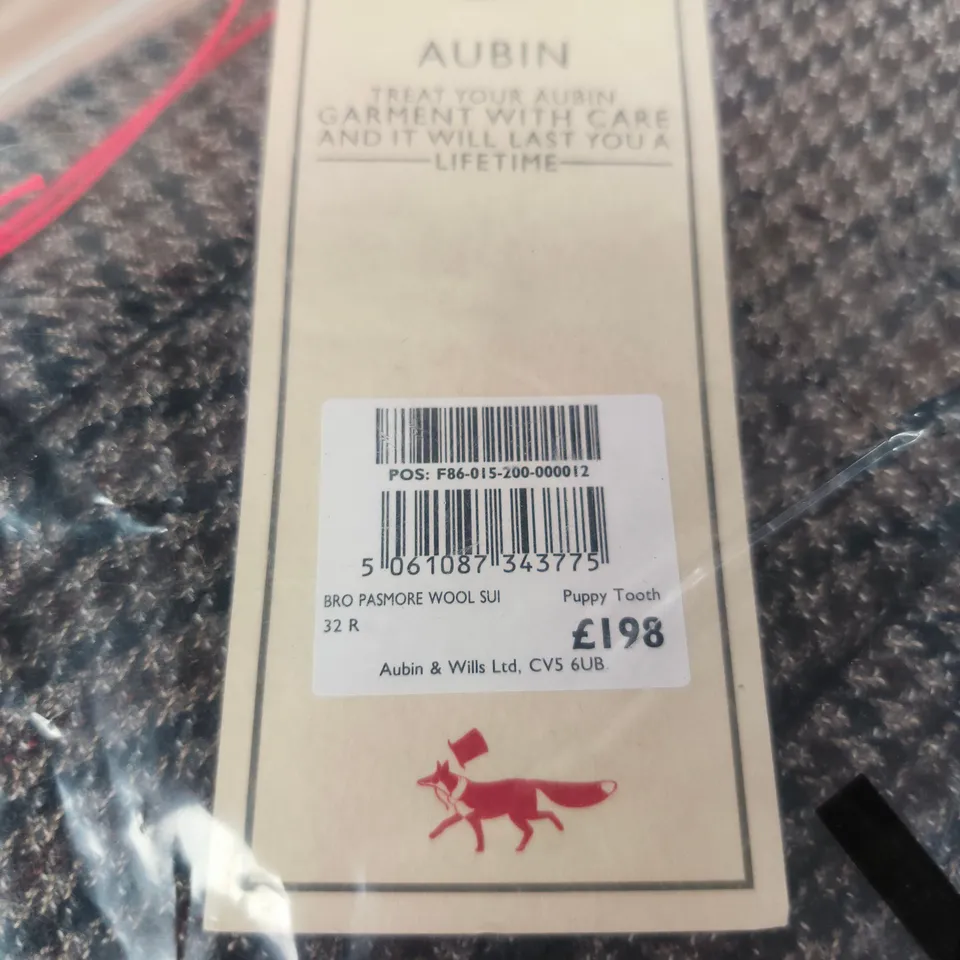 AUBIN & WILLS WOOL SUIT TROUSERS –, UK 32R