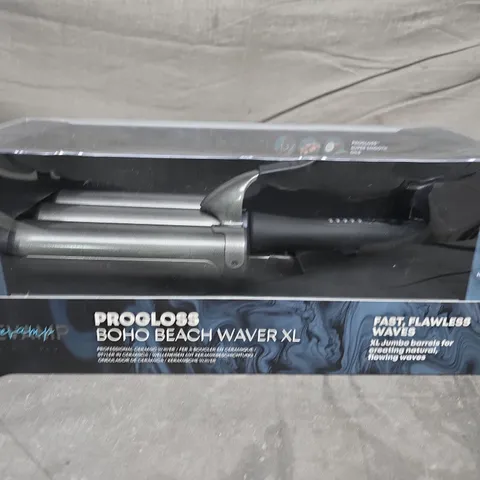 BOXED REVAMP BOHO BEACH WAVER XL PROFESSIONAL CERAMIC WAVER 