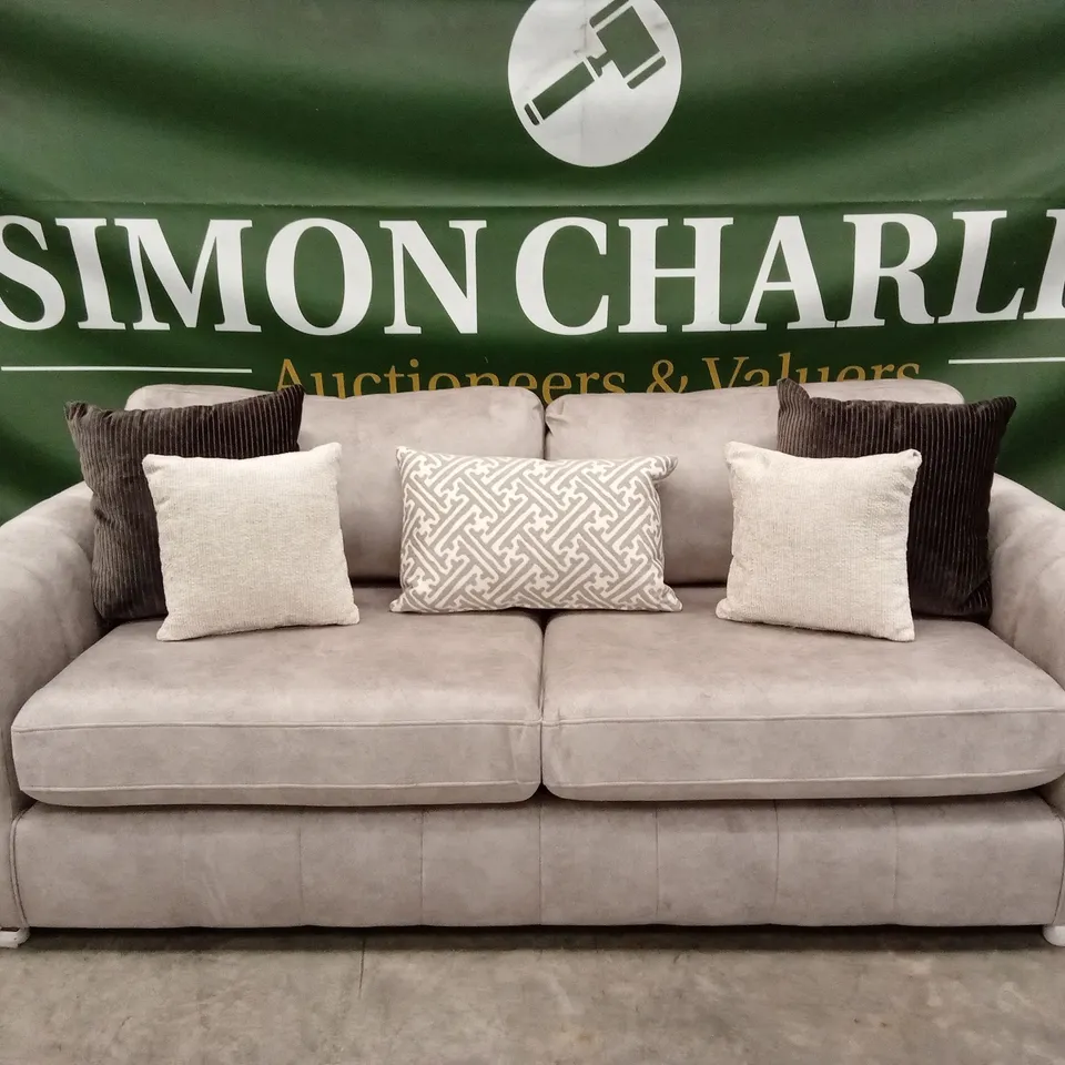 AMARA 3 SEATER SOFA - STONE RRP £1249