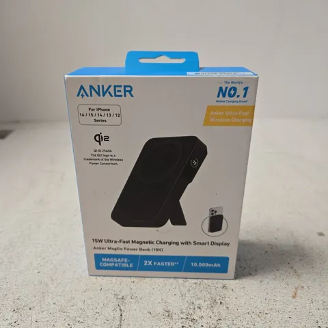 ANKER MAGGO POWER BANK 10K – MAGSAFE COMPATIBLE, 10,000MAH (BOXED)