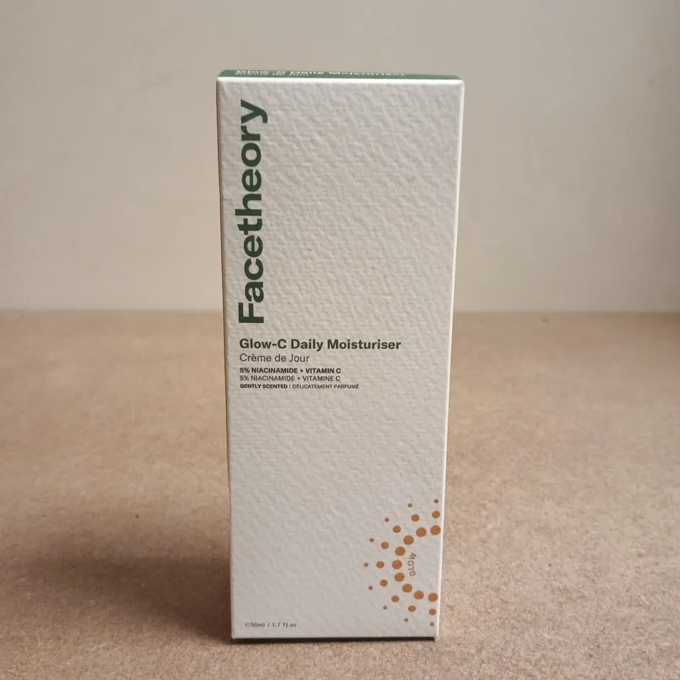 FACETHEORY GLOW-C DAILY MOISTURISER (50ML)