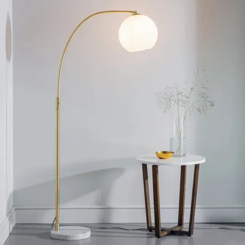BOXED AALIYAH 170CM ARCHED FLOOR LAMP (1 BOX)