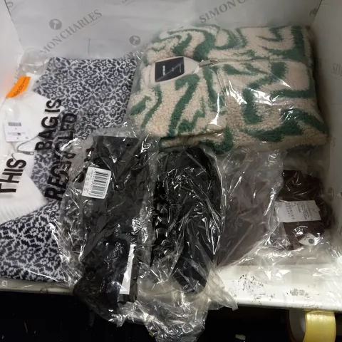 BOX OF 6 BRAND NEW COTTON:ON CLOTHES TO INCLUDE JUMPERS, UNDERWEAR AND BRALETTES